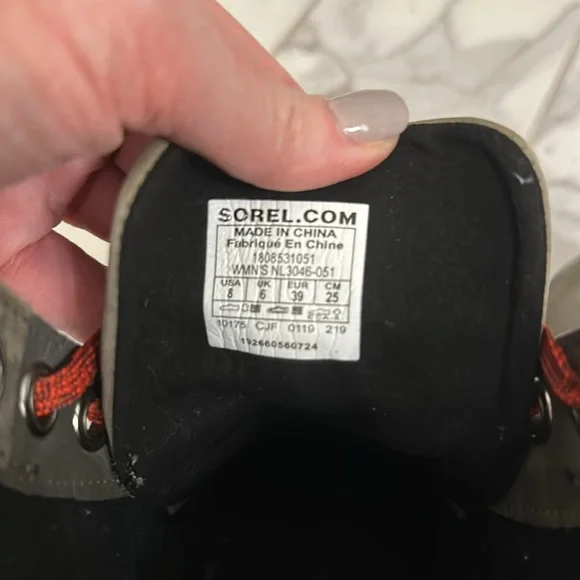 Sorel wedge wedge waterproof lace up boots - Picture 6 of 10